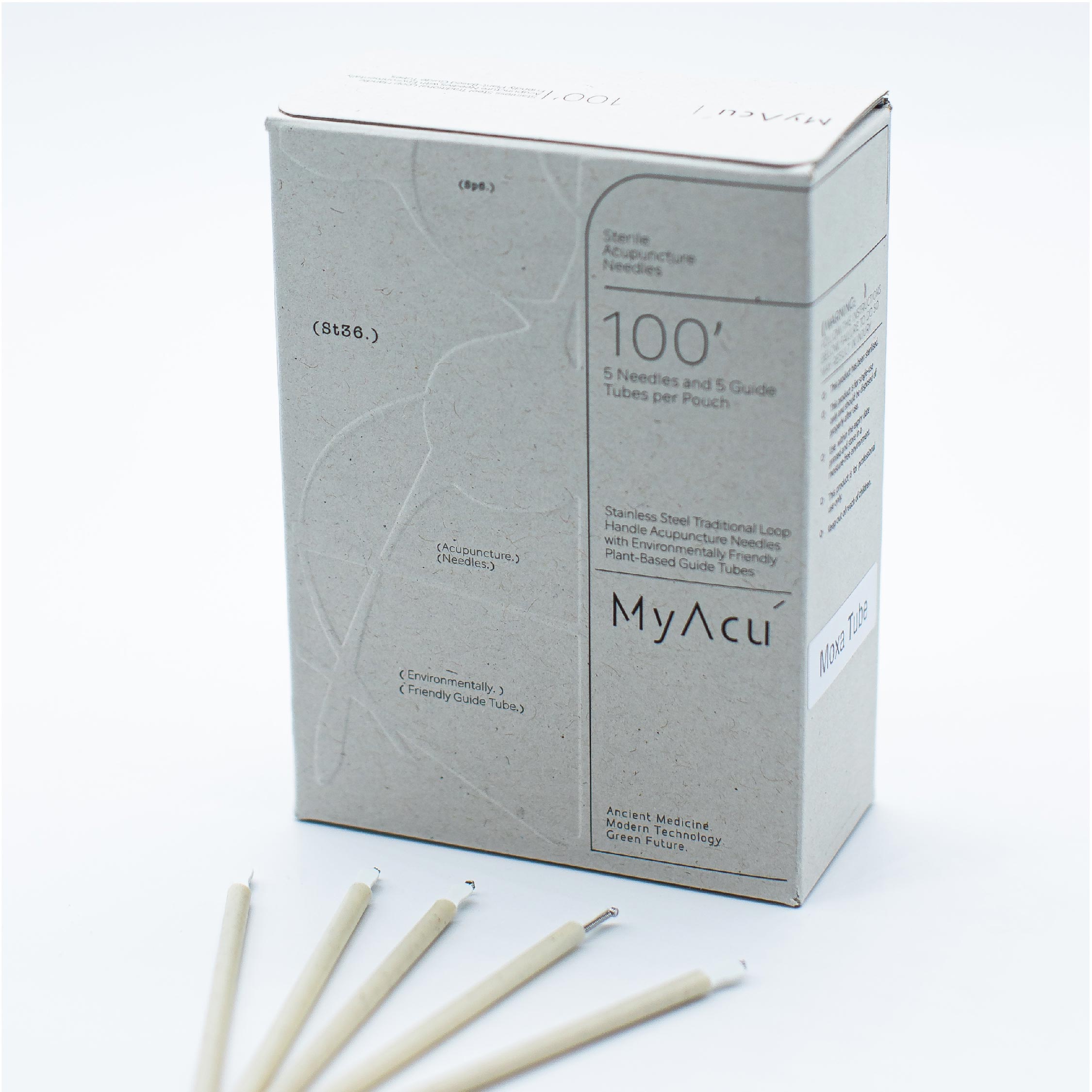 (100/BOX) Aiguilles Acupuncture My Acu  0,16×13 mm 