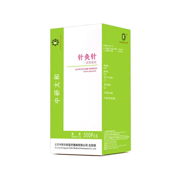 (500/Box) Aiguilles Acupuncture Zhongyan Taihe 0,16x30mm