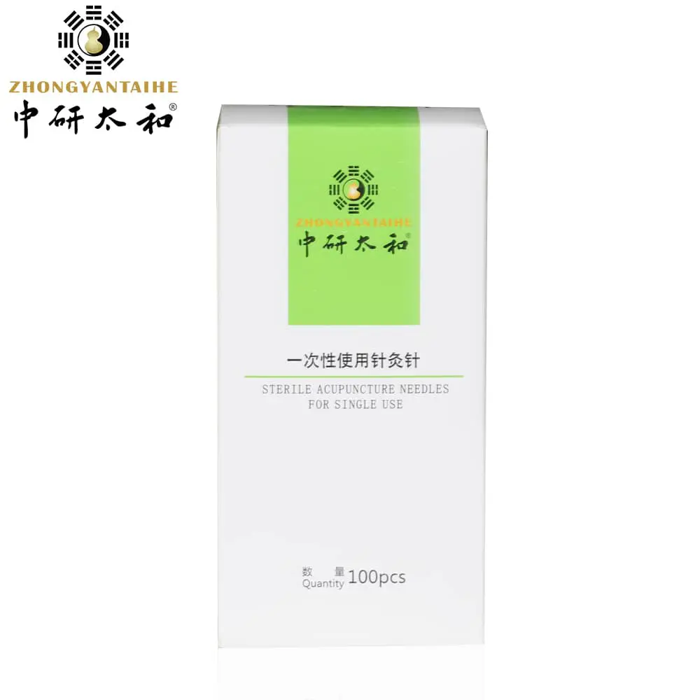 (100/Box) Aiguilles Acupuncture Zhongyan Taihe 0,25x25mm