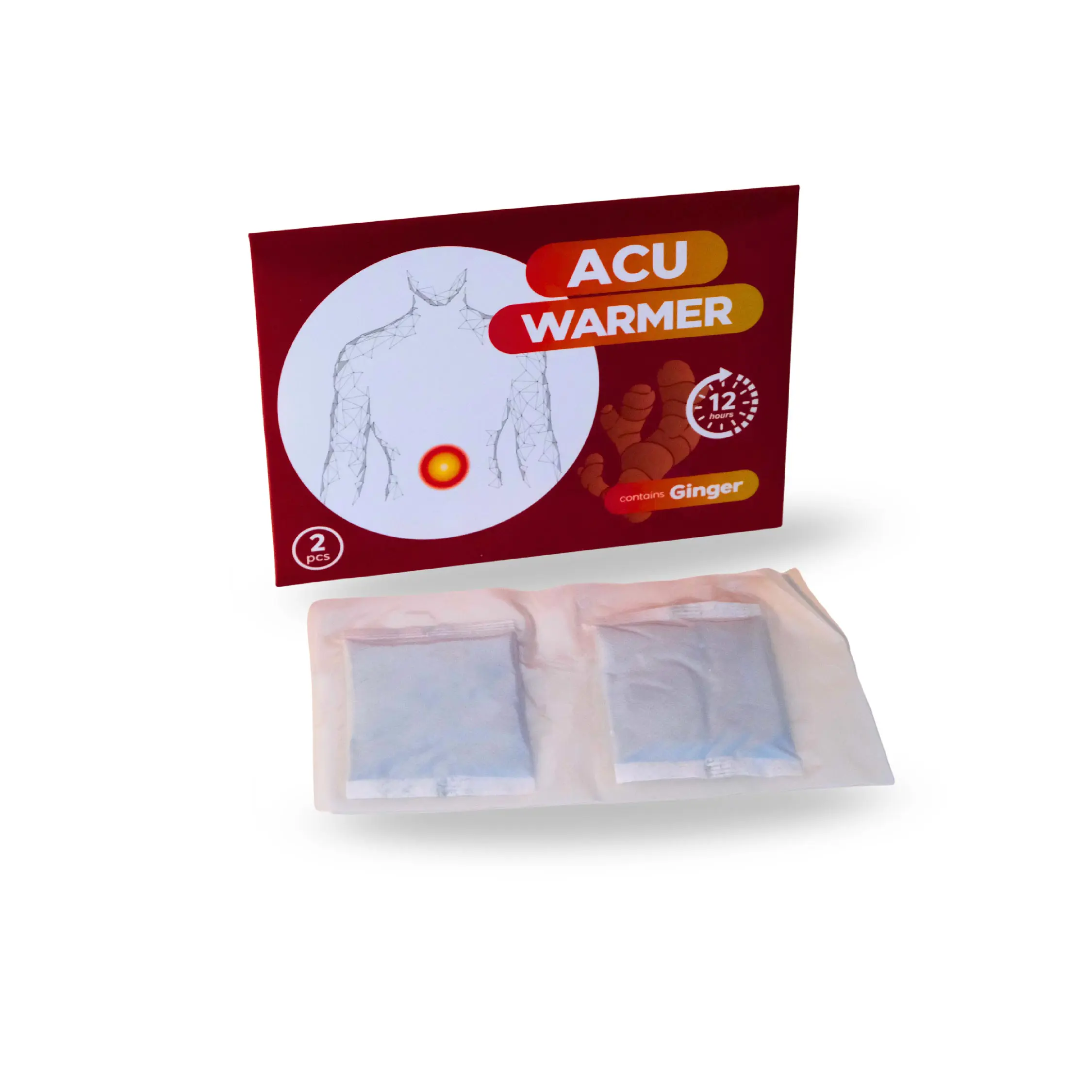 Ginger Acu warmer (emplâtre au gingembre)